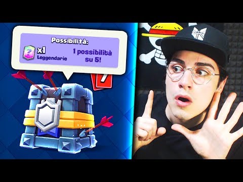 CONTIENE 1 LEGGENDARIA su 5! Nuovo Baule Clash Royale