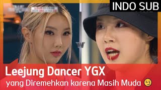 Leejung Dancer YGX yang Diremehkan karena Masih Muda 😏 #StreetWomanFighterKDanceBattle 🇮🇩INDOSUB🇮🇩