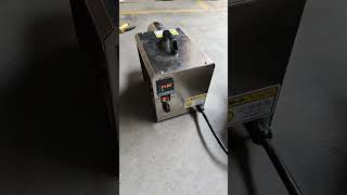 Small hot air blower industrial electric heater 5KW 220V 0~350°C