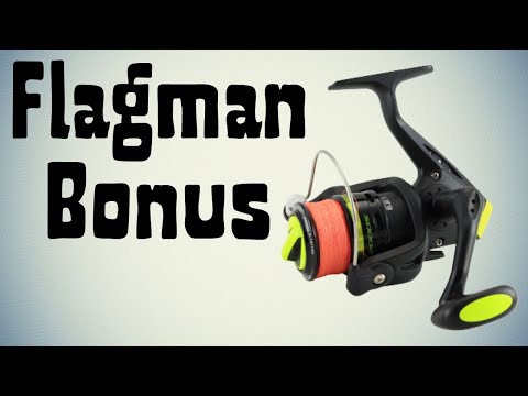 САМАЯ ДЕШЕВАЯ катушка на спиннинг. Flagman Bonus
