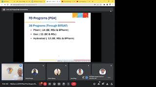 Webinar on BITS Pilani First Degree B.E. M.Sc. Admission Process and Information