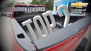 Top 2 Hidden Features on the New 2019 Chevy Silverado - LT, RST, Premier & Z71 | Must See