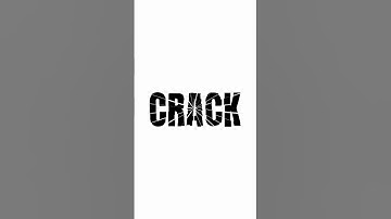 Glass Breaking Effect on Text – Illustrator Hack! 💥 #shorts