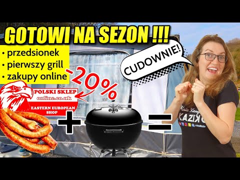 Jak urządziliśmy PRZEDSIONEK? Mieszkamy w PRZYCZEPIE KEMPINGOWEJ przez cały ROK! Zakupy ONLINE: -20%