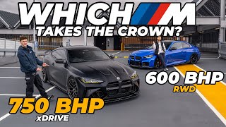 Battle of the NEW M Cars: 750HP M4 xDrive vs 600HP M2 *WE ASK THE PUBLIC* #M4 #M2 #BMW