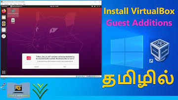 Install VirtualBox Guest Additions Ubuntu | VirtualBox Guest Additions Tamil