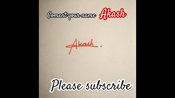 how to simple Signature Akash