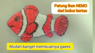 Cara membuat patung dari bubur kertas