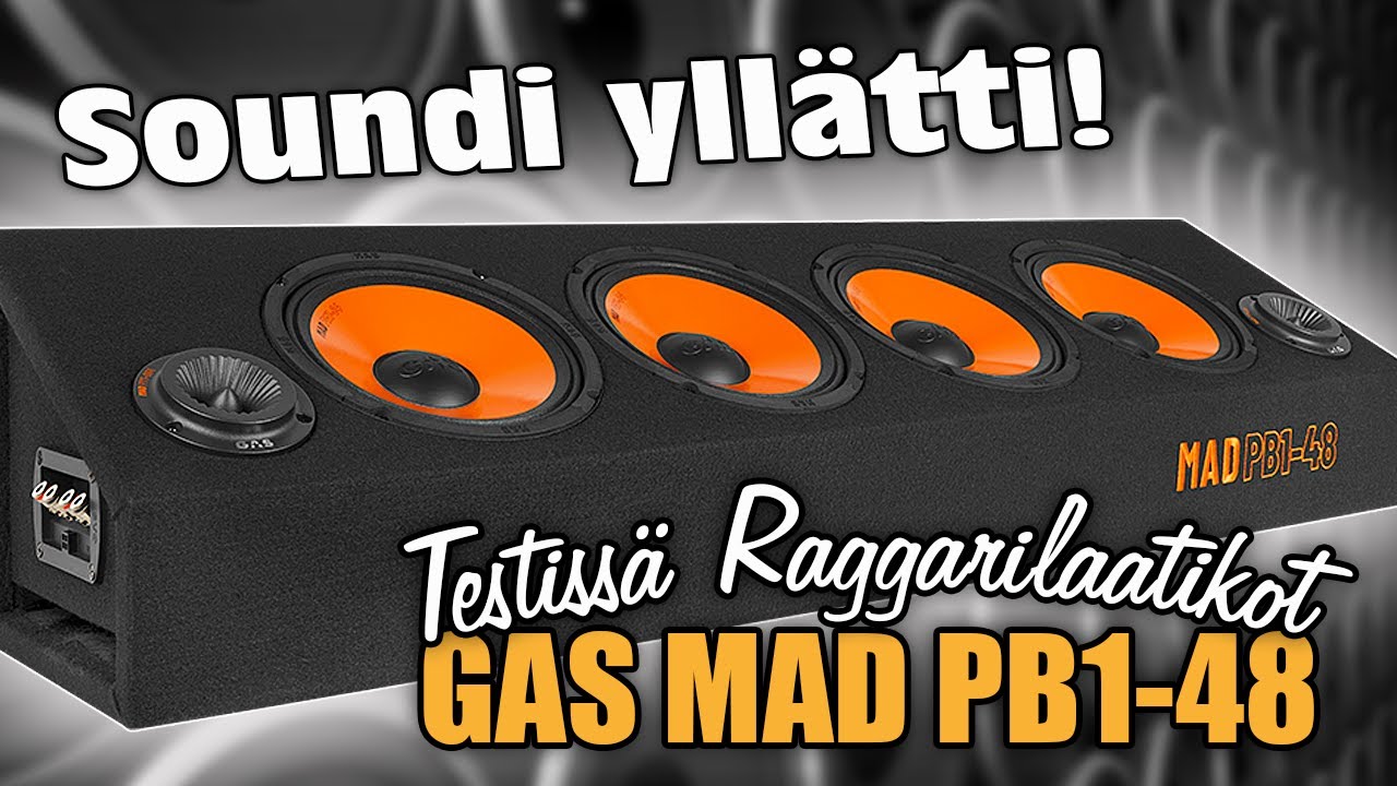 TESTISSÄ | GAS MAD PB1-48 raggarilaatikko