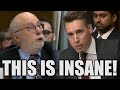 Senate ERUPTS as Hawley Calls Testimony ‘Insane’