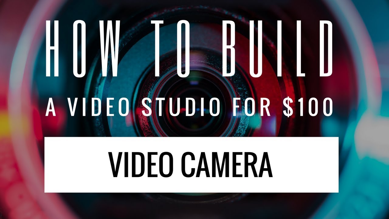 $100 Video Studio - Logitech C920 Expert Camera Setup - YouTube
