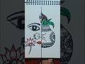 Goddess Drawing with Pencil(DeviMaa)Art 🙏🙏🙏#shortsfeed #art #maa #prayer