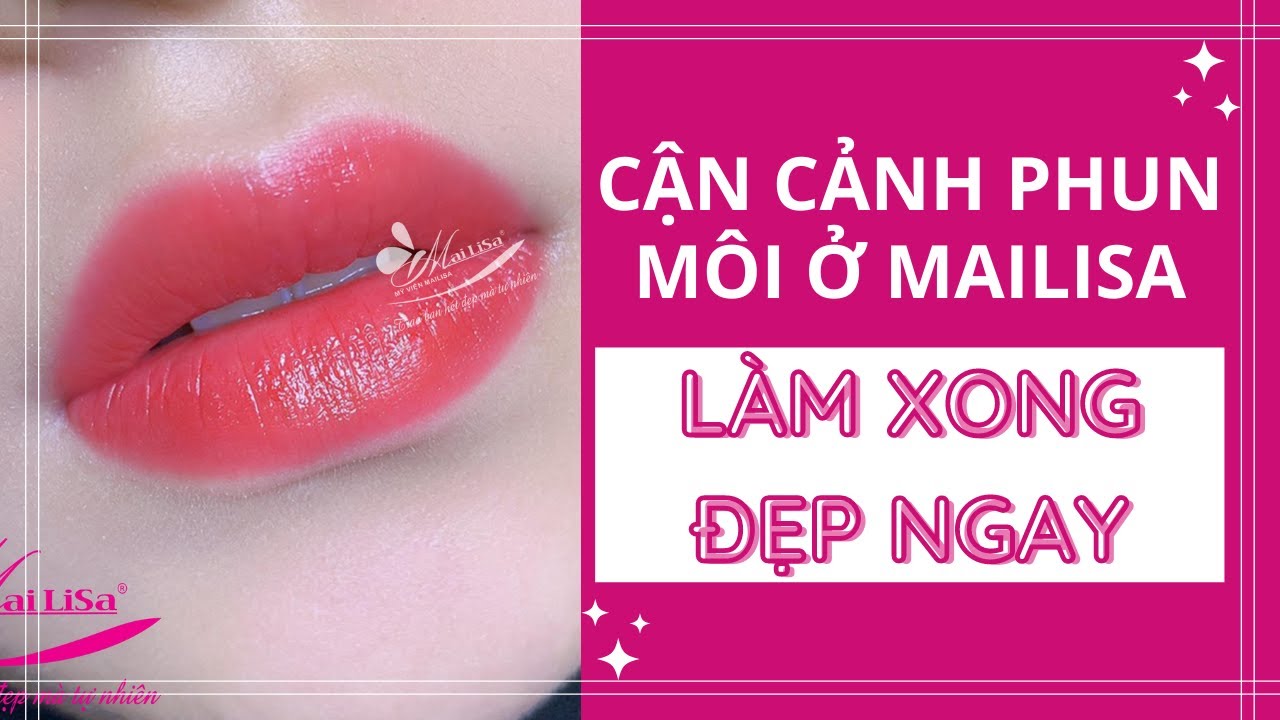 tham my vien ngoc yen ca mau Update Cận Cảnh Phun Môi Màu Đỏ Cam Được Nhiều Chị Em Yêu Thích.