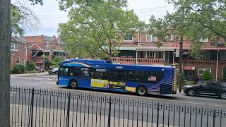 Mta bus 2017 New Flyer XD40 #7463 on the B6