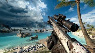 WAKE ISLAND SNIPER | No HUD Immersion - BF6: Hardcore Conquest
