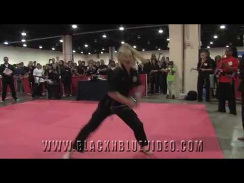 Sammy Smith Nunchaku Kata 2014 U.S. Capitol Classics