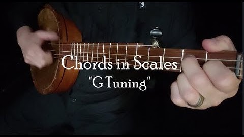 Banjo Chords in Scales - Practice!