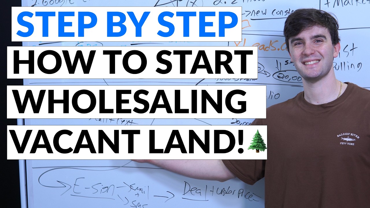 How to Get Your First Land Wholesale Deal in 2026 - YouTube