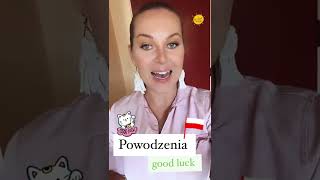   Good Luck  In Polish Language polishwords polishlesson shorts