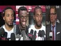 RAPTORS VS JAZZ POST GAME | KAWHI LEONARD PASCAL SIAKAM POWELL & NURSE | NBA SOUND | 01.01.2019