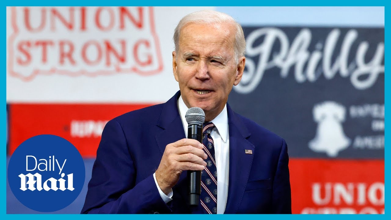 Joe Biden admits Trump is ‘maybe the future president’ during speech