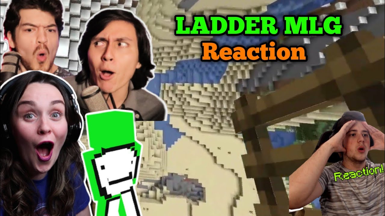Gamer's Reaction on Ladder MLG  By Dream || Dream 10000 IQ movements ||  from Manhunt Finale