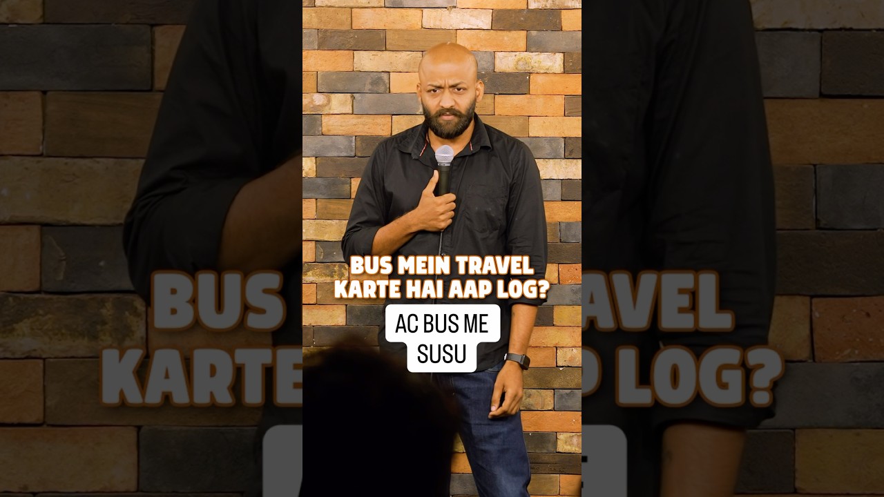 AC Bus me Susu #standupcomedy #standup #hindicomedy #bus #indianstandupcomedy #comedyshorts #comedy
