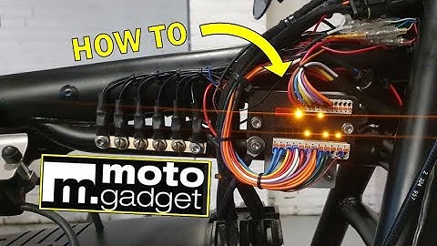 BMW R100 Motogadget M-unit Wiring (How-To)