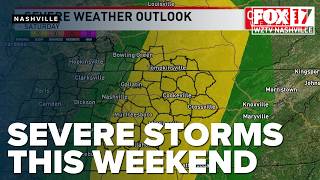 Severe Storms Could Bring Damaging Winds to Middle Tennessee Saturday