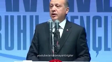 رەئىس رەجەپ تايىپ ئەردوغان تۈركىستان ھەققىدە بۇرۇنقى سۆزى