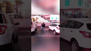 NYE Strip Chaos: Crooked Cops & Aggressive Security #shorts