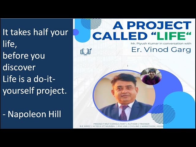 Er. Vinod Garg | A Project Called "LIFE" | Club Have Your Say | Meeting No. 190