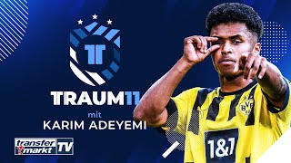 Die TRAUMELF von Dortmund-Stürmer Karim ADEYEMI | TRANSFERMARKT