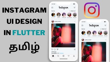 Flutter UI Design Instagram App Clone in Tamil | Flutter Online Course Tutorial Tamil | Syntaxtube