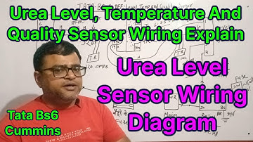 urea level sensor wiring diagram tata bs6 | urea temperature sensor wiring diagram | urea quality