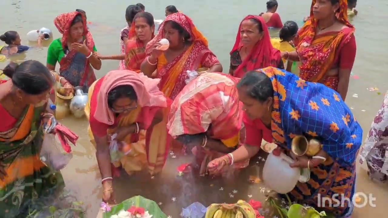 মোহিনী একদোশি উপলোখে গোঙ্গা স্নান🪷🙏🏻🥰