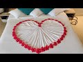 Romantic anniversary room decoration ideas || romantic hearts decorating ideas || #ARLOVE106