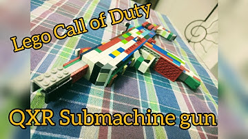 LEGO Call of Duty QXR Submachine Gun | A Video FINALLY
