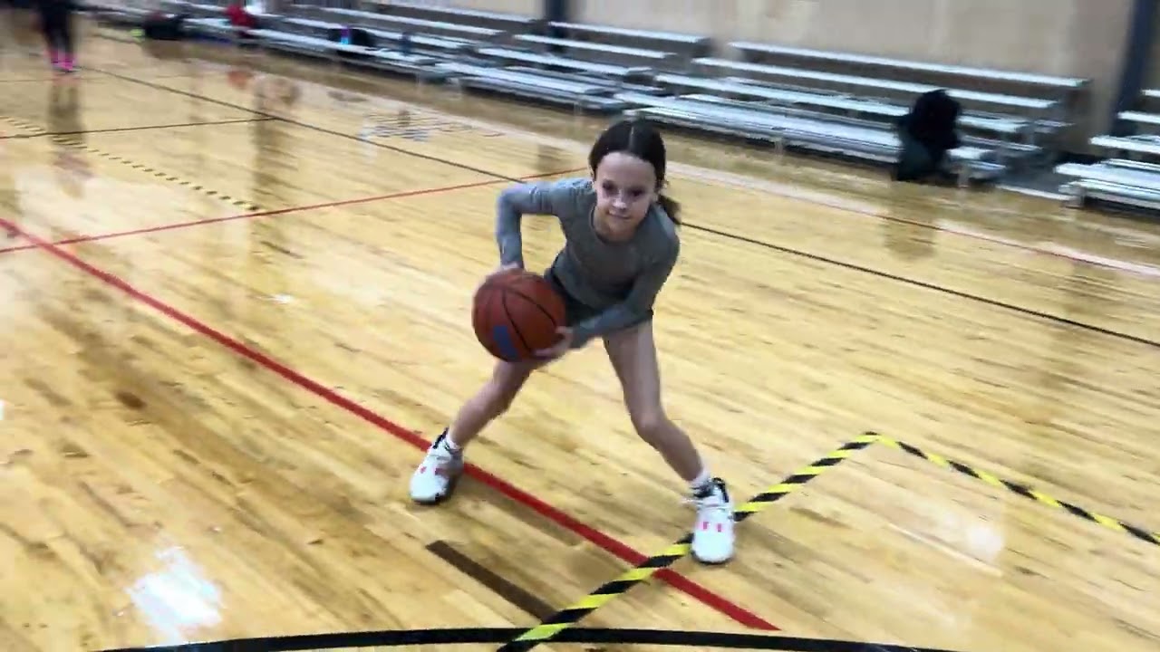 Gianna Training 2 ball, off ball movement #1
