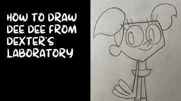 How to Draw Dee Dee from Dexter’s Laboratory