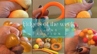 Fidgets of the Week: Lion Edition 🦁