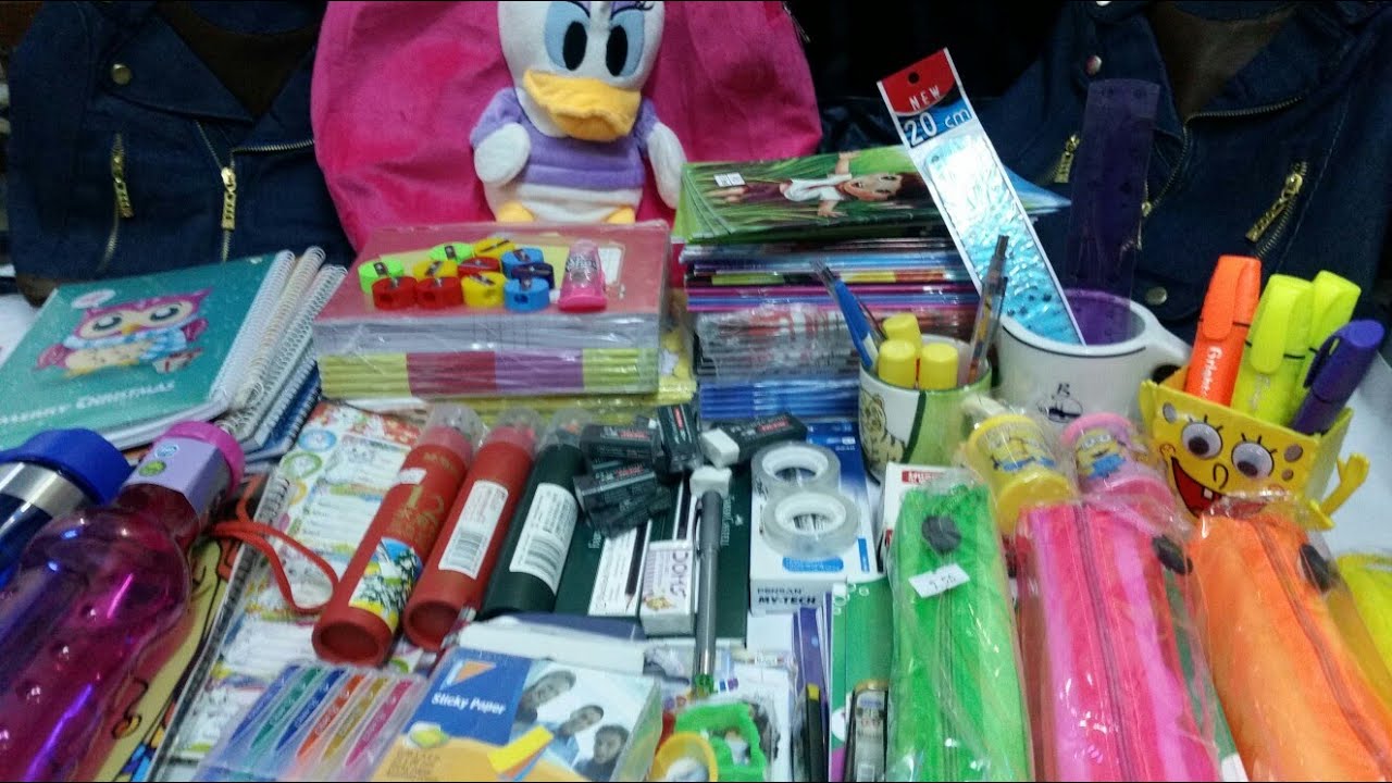 مشتريات المدرسة 2018بالاسعار👍