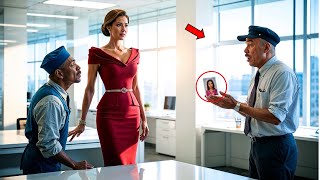"Female CEO Saw the Janitor Crying at Her Daughter's Photo — His Next Words Changed Her Life"