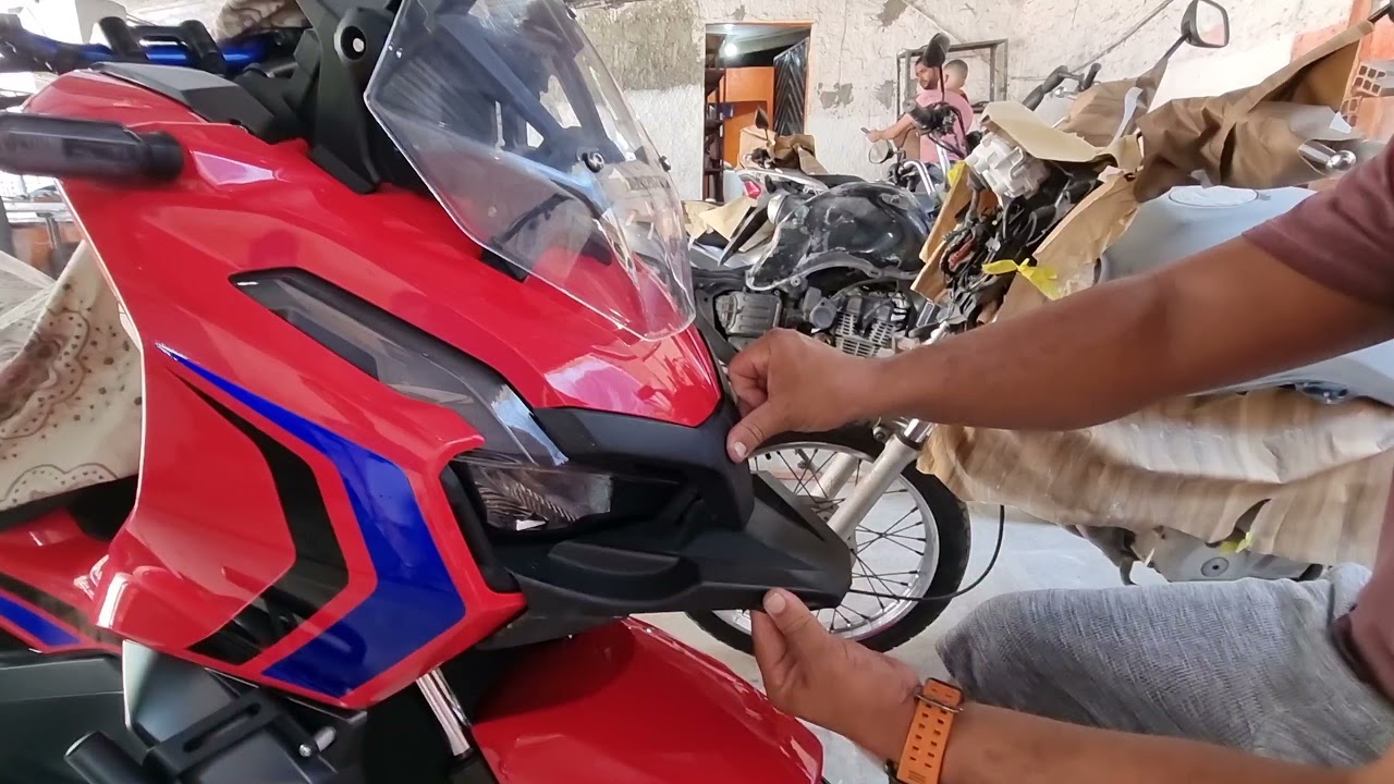 vídeo final com todos acessórios para adv 150 e vendas iniciadas