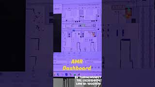 AMR Dashboard ( Smart Factory! ) ทำหน้าที่ควบคุมติดตามหุ่นยนต์เคลื่อนที่อัตโนมัติ (AMR)แบบ Real-time