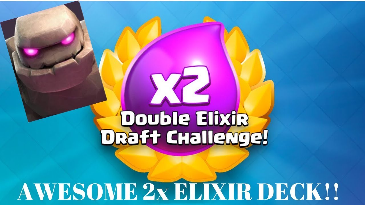 Clash Royale BEST Double Elixir Deck! YouTube