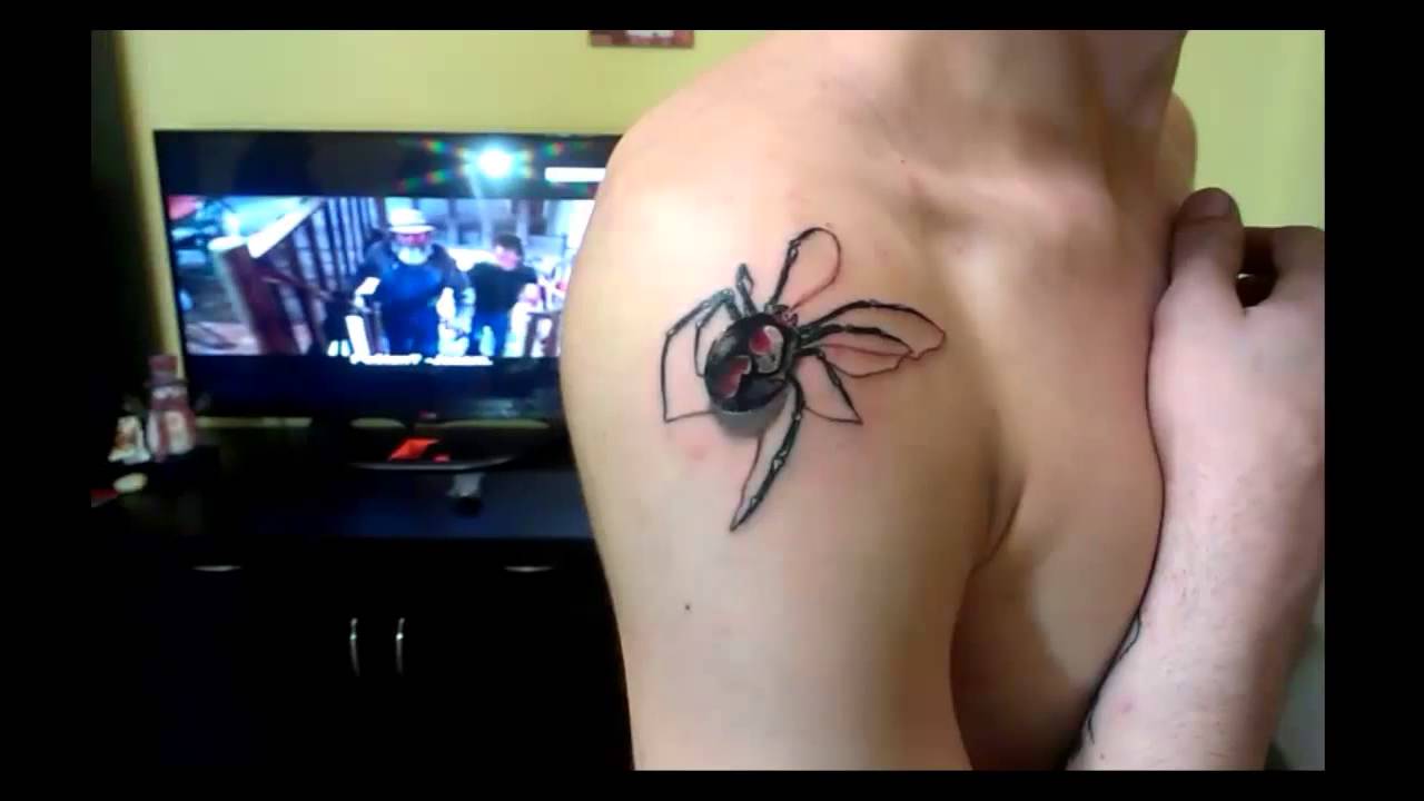 3D Spider Tattoo by Jovan Lilić - YouTube
