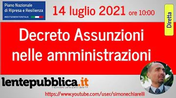 Come funziona assunzione pubblica amministrazione?
