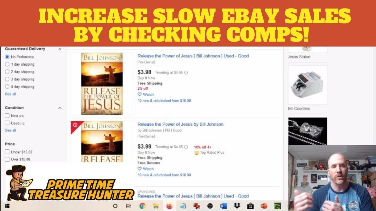Improve Slow eBay Sales by Checking Comps! Free Store Review! YouTube