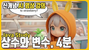 [Ai 영상학습] 변수와 상수, 기초부터 천천히 4분 개념정리